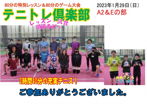 Microsoft Word - 58期テニトレ結果popA2&E